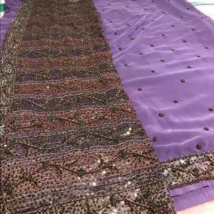 Saree Lengha churidaar